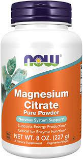 Magnesium Citrate-Prirodni prah 227g,Now Foods-USA