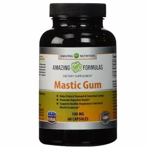Mastic Gum, 1000 mg, 60 Capsules Amazing Nutrition USA