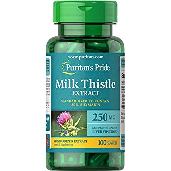 Milk Thistle Standardized 250 mg