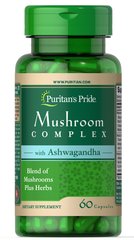 Mushroom,Gljive, Herbal Complex with Ashwagandha;60 kaps.