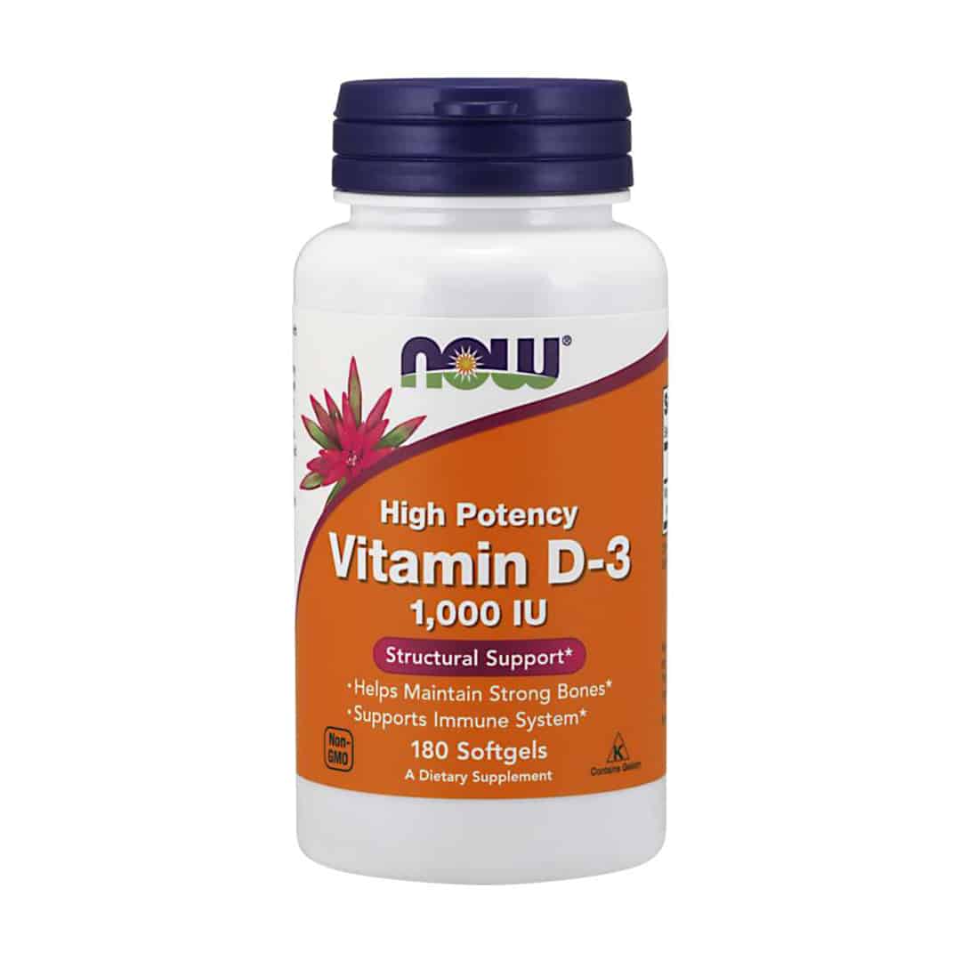 Vitamin D-3 1000 IU,180 mekih softgels ,Now Foods USA,veliko porodično pakovanje