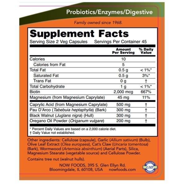 Candida Support, 90 Veg kapsula; Now Foods, protiv kandide