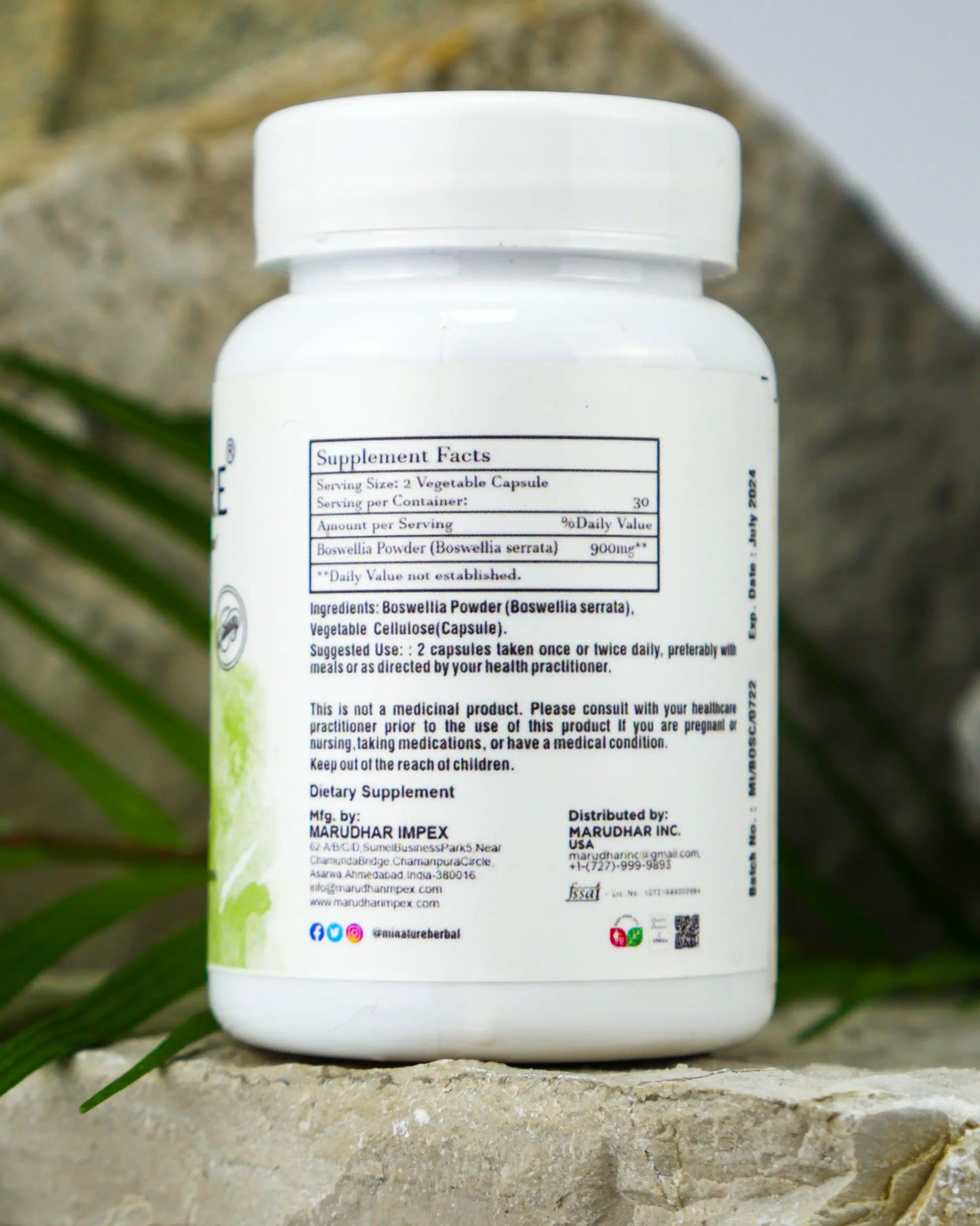 Boswellia 450mg 60 kapsula