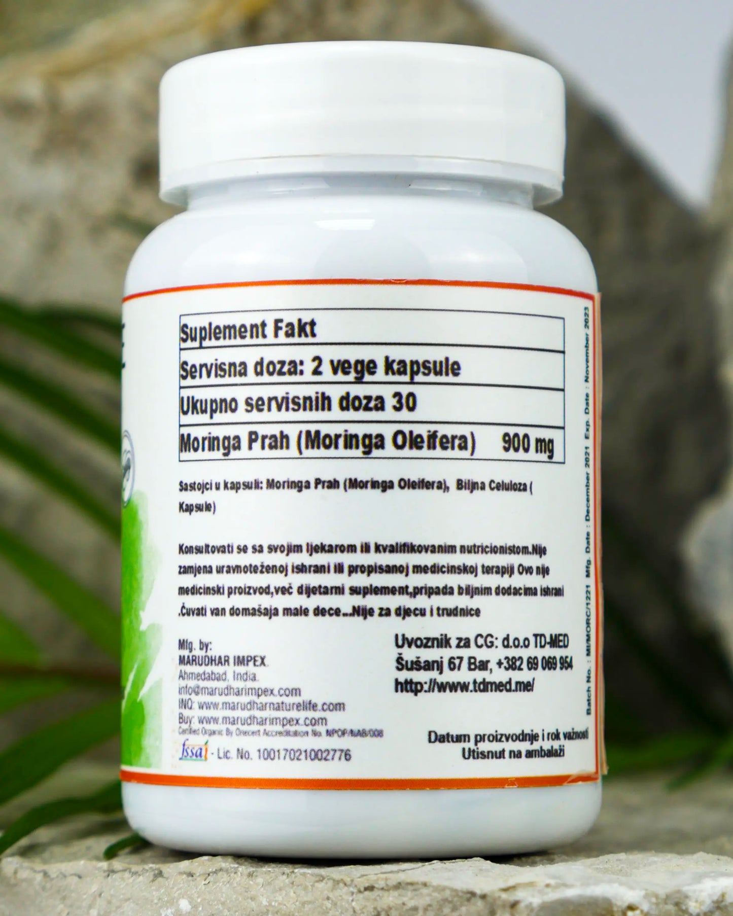 Moringa 450 mg 60 kapsula