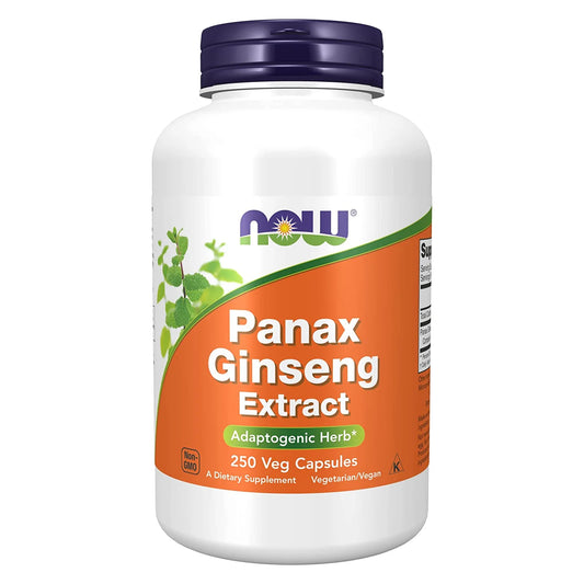 PANAX GINSENG Extract 250caps. Now Foods
