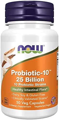 Probiotic10, 25 milijardi, 50 Veg kapsula  Now Foods USA