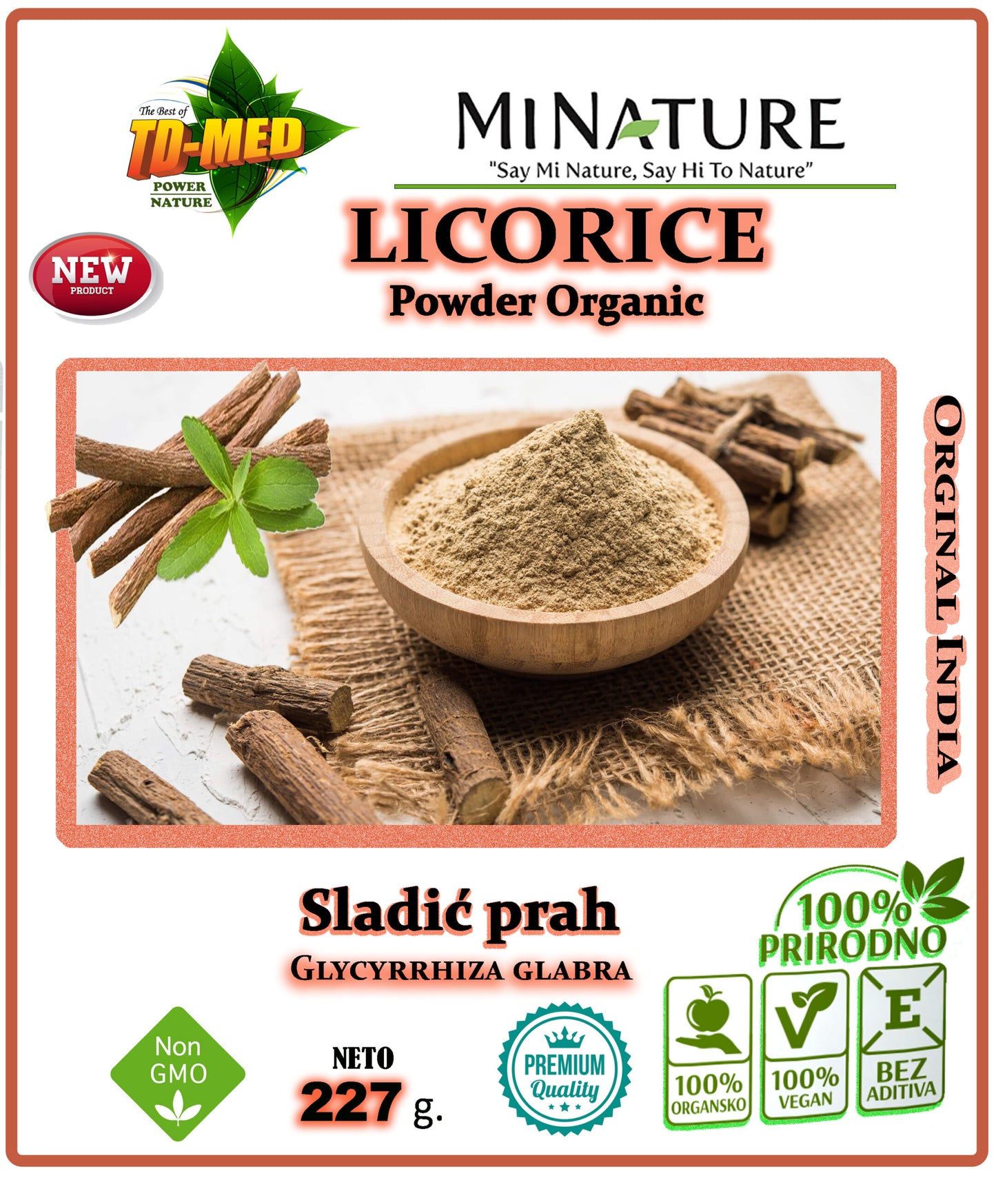 Licorice prah