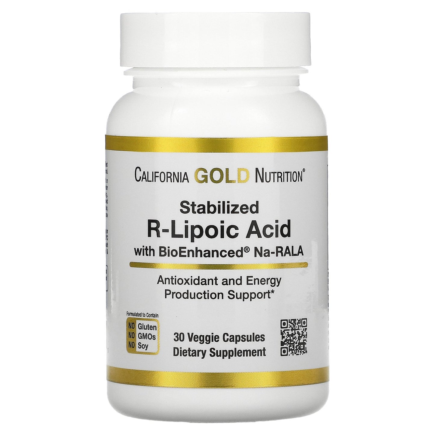 R-Lipoic acid California Gold Nutrition