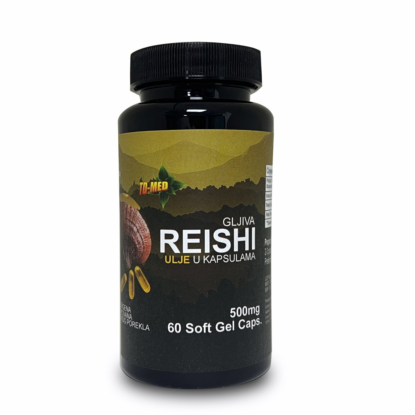 REISHI-Ganoderma Oil 60 caps-Original 500mg