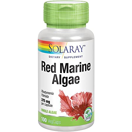 Red Marine algae ,Crvena morska alga,100 cap.375,g, Solaray USA