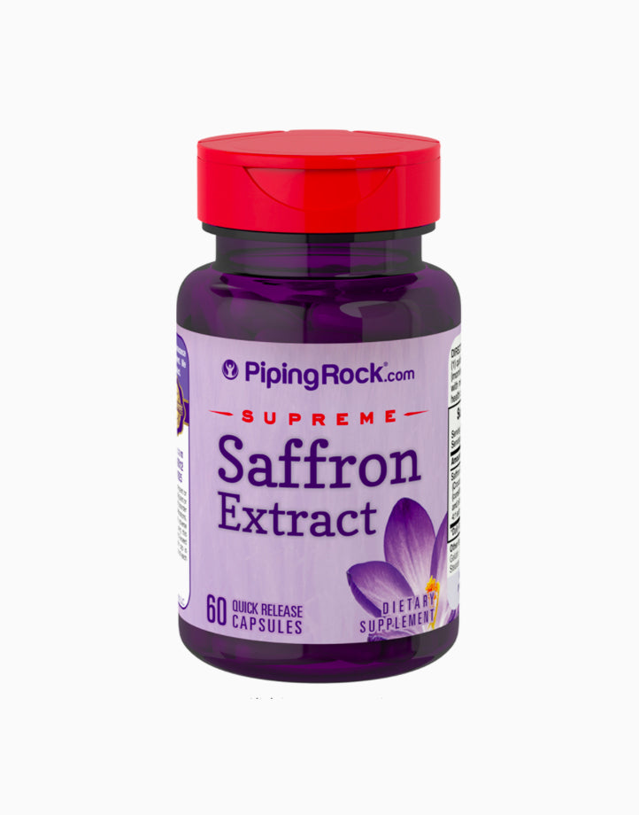 Ekstrakt Šafrana-Saffron, 88,5 mg, 60 kapsula brzog oslobađanja. USA