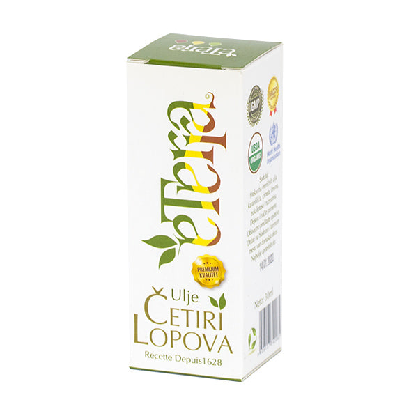 4 lopova ulje Eterra,Organik iz Indije 30ml