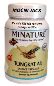 Tongkat Ali Extrakt - Moćni Jack 60 capsula, Mi Nature-Indija