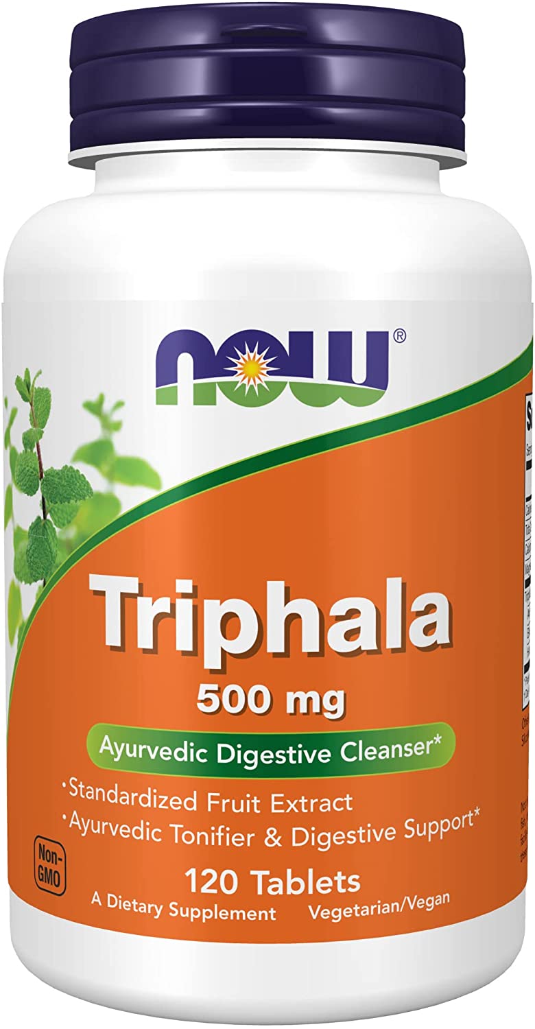 Triphala-Tripala, 500 mg, 120 tableta NOW Foods-USA