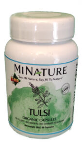 TULSI -Indiski Sveti Bosiljak-(Holy Basil) 60 caps. Organic,Mi Nature-Indija