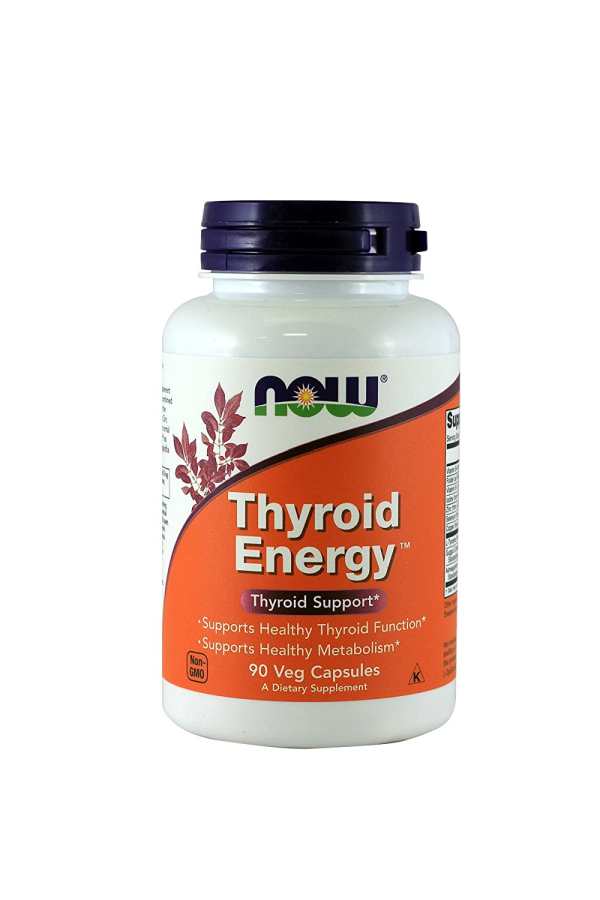 Thyroid Energy-Tiroid podrška 90 Veg Cap. Now Foods USA