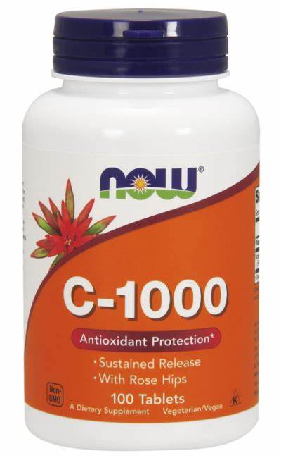 Vitamin c-1000 sa Bioflavonoidima Šipurka, 100 tableta , Now Foods