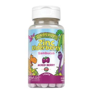 Cink Elderberry  | Podrška zdravom imunitetu djece | Prirodna aroma bobica | Bez šećera
