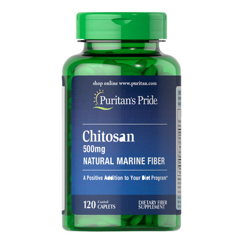 Chitosan- Hitozan 500 mg / 120 caps.,Puritan Pride USA