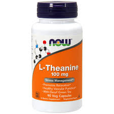 L-Theanine, 100 mg, 90 Veg Capsules,Now Foods-USA