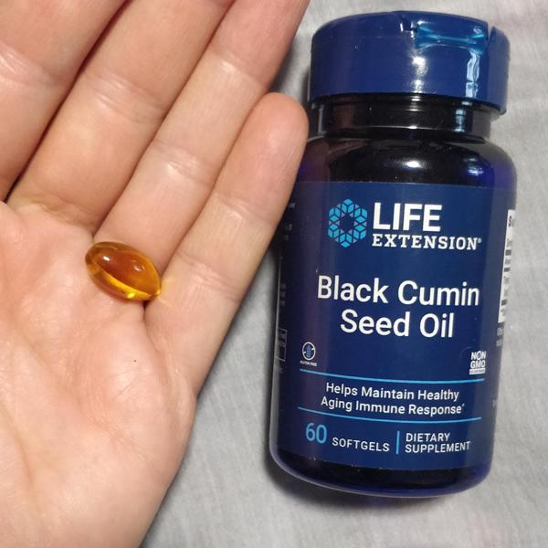 Black Cumin Seed Oil caps,Crni Kumin uljane kapsule,visok nivo TIMOCIDA,60 softgels, Life Extension USA