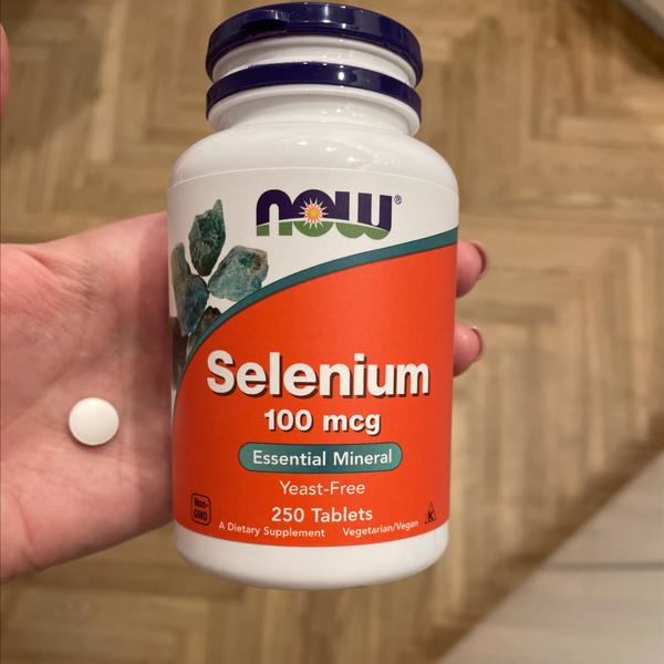 Selen,Selenium 100 mcg, 250 tableta,Now Foods USA