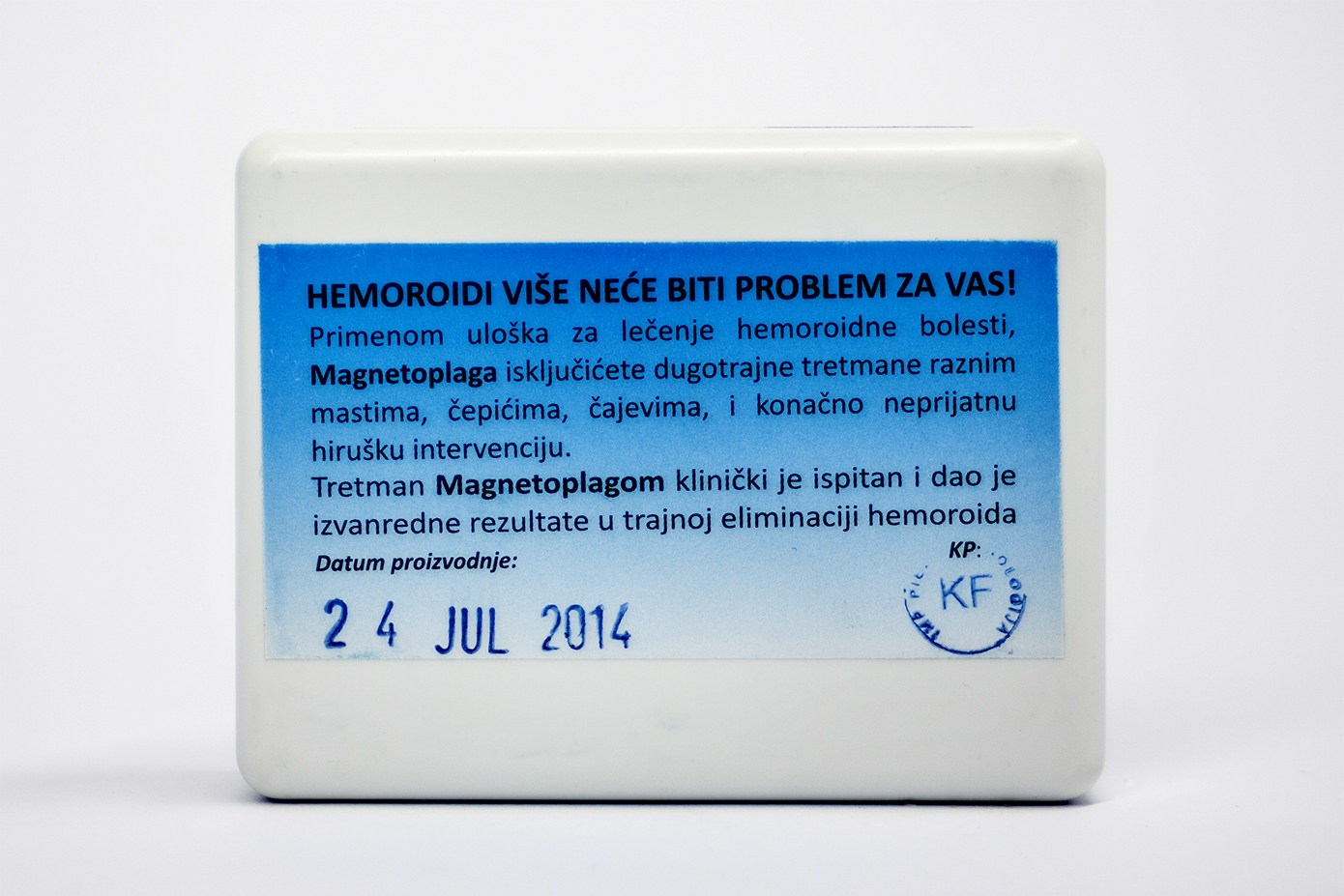 Magnetoplag-protiv hemoroida
