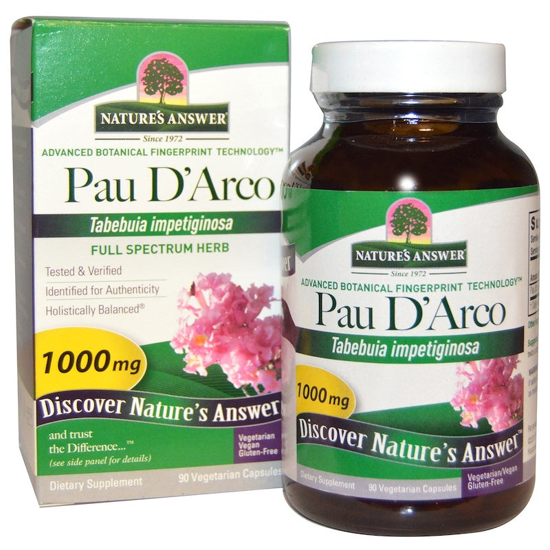 Tahebo- Pau D'Arco, 1000 mg u servisnoj dozi od 2 kaps x 500mg.,90 kapsula,Idealna preventiva protiv gripa,za imunitet i protiv kandide;Pakovanje za 45 dana