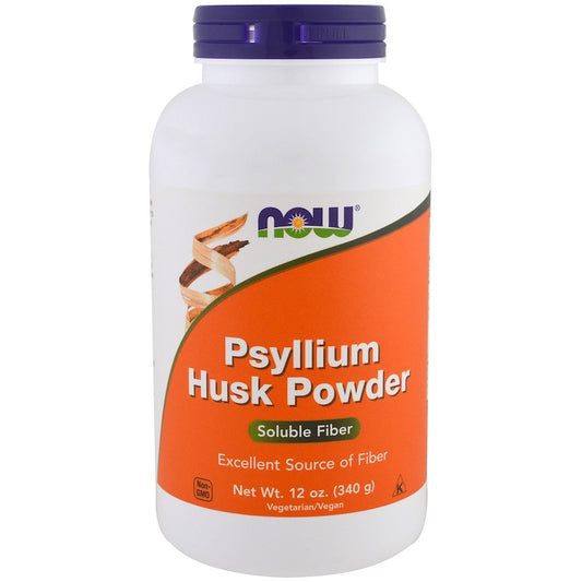 Psyllium Husk prah 340g Now Food