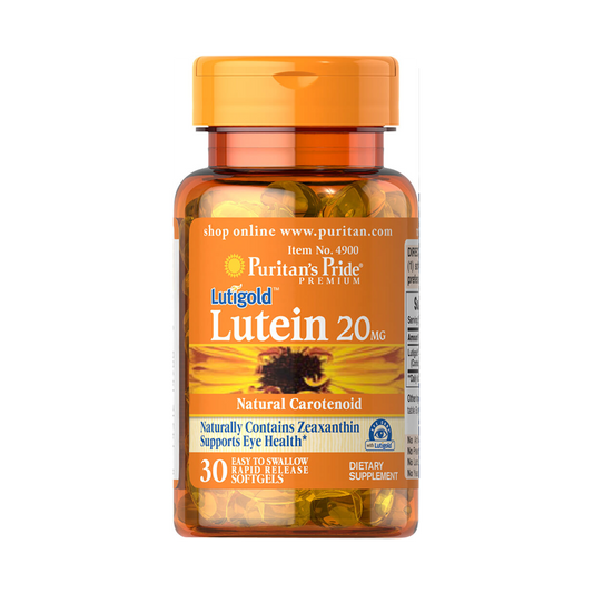 Lutein 20 mg with Zeaxanthin