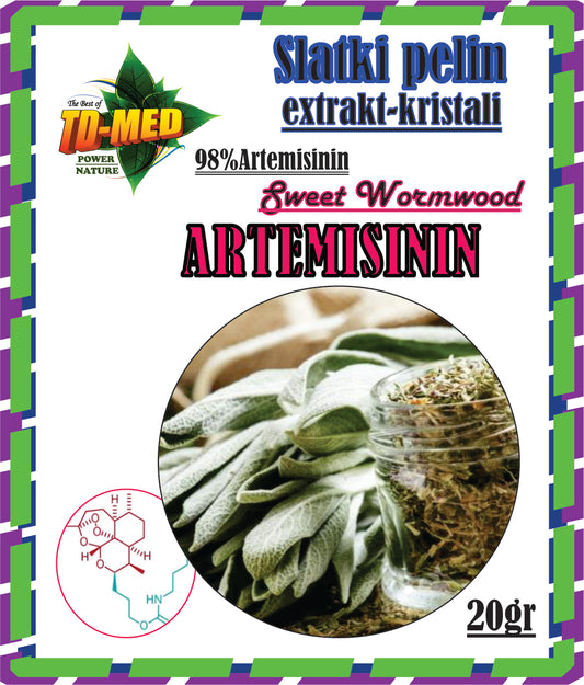 Super Artemisinin ,Slatki Pelin-Sweet Wormwood... kristalni-prah 20g u kesici;