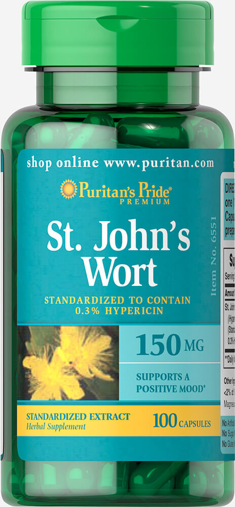 Kantarion uljane kapsule;St. John's Wort Standardized (Gujina Trava )/150mg-100 kapsula