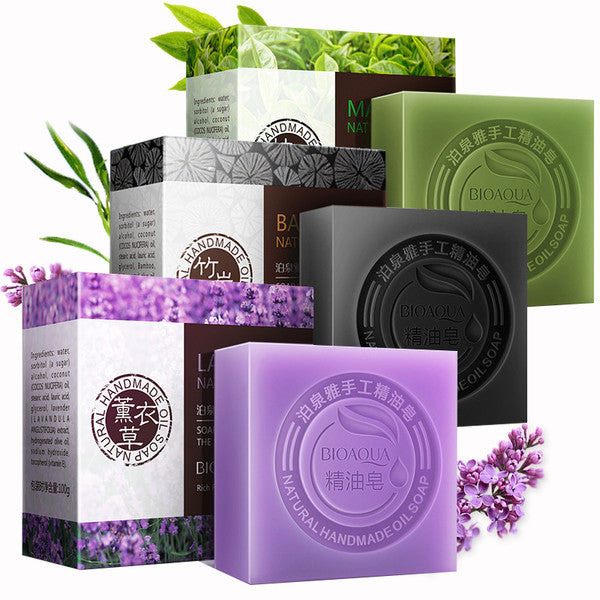 SAPUNI ANTISEPTIC & Antibakteriski-Set 4 komada; Natural Oil Soap;(*sa Antioxidantima i Cocosovim i Maslinovim uljem)-Bioaqua 100g