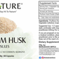 Psyllium Husk(Psilijum ljuska)60 caps./500mg;"Mi Nature"-Indija Original;Prirodna vlakna za zdravu probavu i balans crevne flore,LDL holestrola,detoxifikacija i još toga....Reklamna AKCIJA