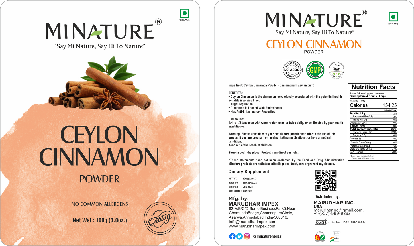 CEYLON Cimet u prahu 100g-Organic,Original Sri Lanka
