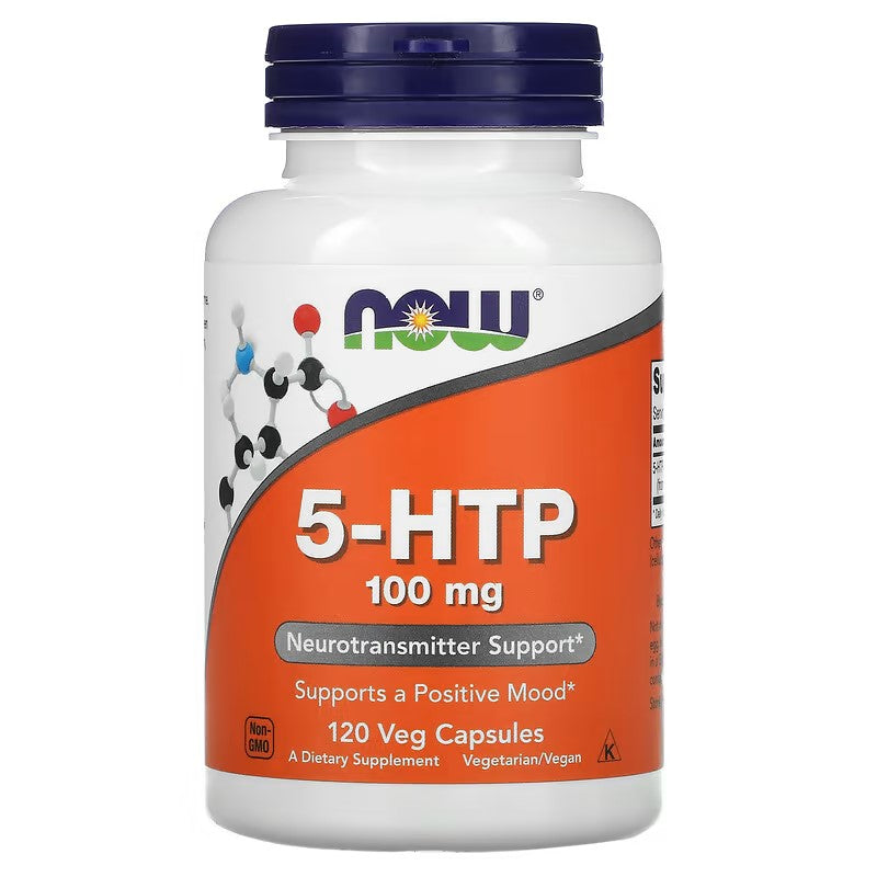 5-HTP 100mg-120 caps,NOWFOODS USA