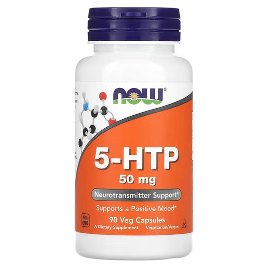 5-HTP, 100 mg, 90 veg.caps,Now Foods