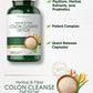 Herbal Colon Cleanse Detox(Biljna formula za detox debelog creva) 300 kapsula | Formula bez GMO i glutena;Carlyle USA