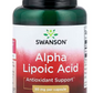 Alfa lipoinska kiselina, 50 mg, 120 kaps.(Alpha Lipoic Acid)s;Pogledajte sve benefite u opisu;Swanson-USA