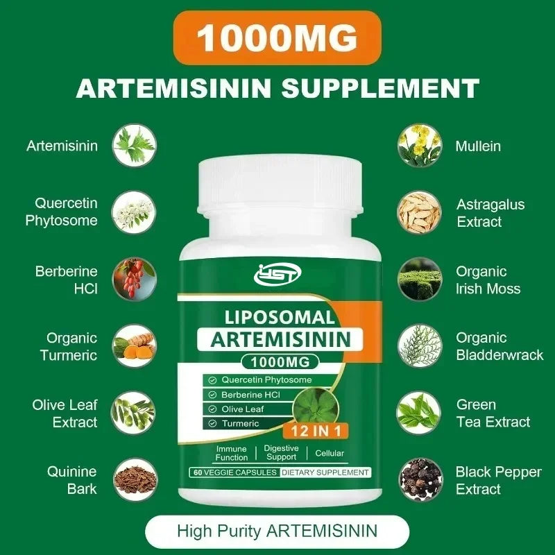 Artemisinin(Slatki Pelin) Liposomalni oblik sa dodatcima za više bioraspoloživosti i jačanju imuniteta,Indonezioja