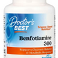 Benfotiamin 300mg/60 veg.caps.Pomaže u održavanju zdravog metabolizma glukoze i  liječi Neuropatiju i sprečava stvaranje ZPG ( ZAVRŠNI PROIZVODI GLIKOLIZACIJE )-a,.Benfotiamin obećava i na području liječenja niza neuroloških i vaskularnih bolesti