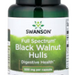 Black Walnut Hulls-Crni Brazilski Orah iz ljuske;Full Spectrum® , 500 mg, 60 kaps;SWANSON-USA;Tradicionalno sredstvo za čišćenje probavnog sistema