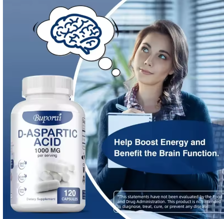 D-Aspartic Acid 1000mg u 2 kaps.;Podršku  za povećanje nivoa testosterona, sportskih performansi i mišićne snage.Reklamna akciska cijena,iskoristite je
