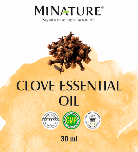 Clove-Karanfilić Essential ulje 100% čisto,sa bogatom aromom i visokim sadržajem prirodnog Eugenola.-"Mi-Nature" Original ;"Antioksidativna njega kože i usne duplje"