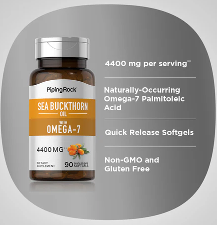 OMEGA 7-PASJI TRN-Oblepika, 90 softgell.sa brzim oslobadjanjem-Sea Buckthorn Oil ,kod smanjenja trombova ,kože i UV zračenja problema digestivnog trakta i želudca,u borbi sa kancerom jednjaka...i mnogo toga