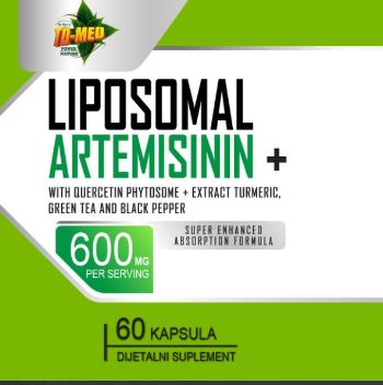 LIPOZOMALNI ARTEMISININ+; Artemisinin(Slatki Pelin)za imunitet u borbu sa kancerom...Naš Brend u saradnji sa "Japan Aladdin Biotech Co.Ltd"(za USAi EU);Reklamna Akcija, prvi put na našem tržištu