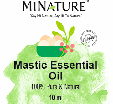 Mastic Gum Esencionalno ulje,100%čisto- 10ml;"Mi Nature";Podrška digestivno sistemu,borbi sa Helico i još toga...
