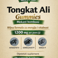 Tongkat Ali sa Horny Goad Weed;gumies-60 kom.Sa 1000 mg Tongkat Ali 300:1 i 200 mg Horny Goat Weed ekstrakta, za podršku performansama, fokusu i seksualnom zdravlju.idealno za sportiste i starije osobe sa manjkom energije