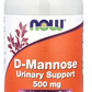 D-manoza(D-Mannose), 500 mg, 60 veg.kaps.NOW Foods-USA;Zdravlje urinarnog trakta,borba sa bakterijom-Ešerikija ,Podrška urinarnoj sluznici i bešici