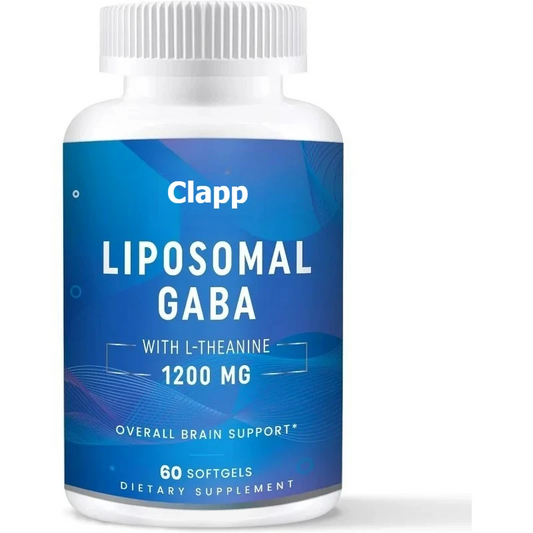 GABA 1000mg + L-Theaninom(Teanin) 200mg u liposomalnoj formi;60 kapsula;Jedinstvena kombinacija za 10 puta više apsorcije vašem tijelu sa izraženim benefitima za  balans između opuštanja i mentalne jasnoće